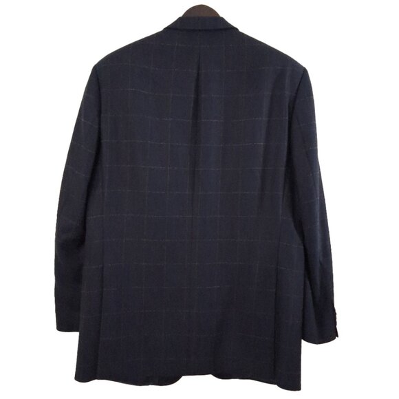 BAUMLER 100% Wool Sport Jacket Windowpane Blazer - Like New - Picture 2 of 7
